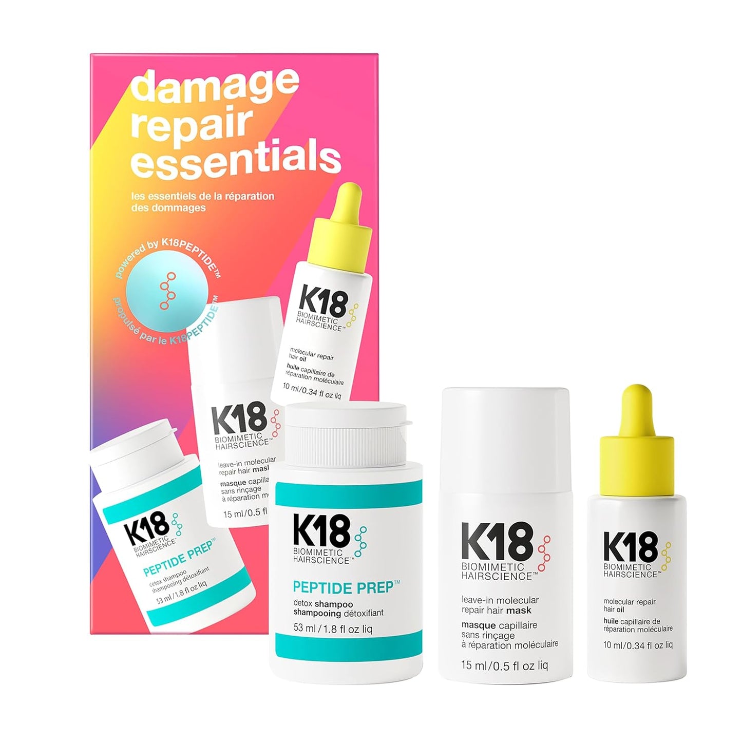 Kit Esencial Damage Repair- K18
